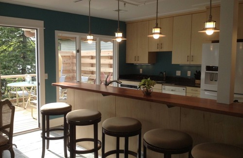 Saugatuck House | Exceptional Harborfront Chef's Kitchen Great deck/harbor views