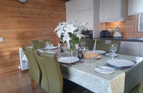 Perth House | Exceptional lodge in private woodland with luxury steam room