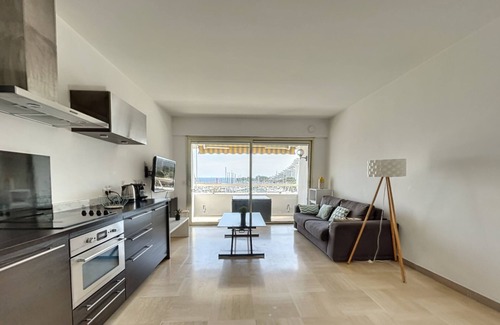 Villeneuve Loubet Beach Apartment | Exceptional sea view, Marina Baie des Anges