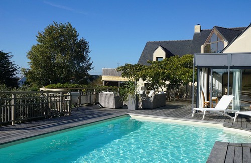 Guerande Villa | Exceptional villa overlooking the salt marshes with pool close to La Baule