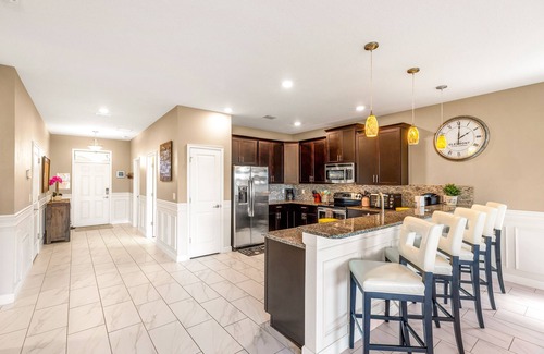 Davenport House | Exceptional Villa: Saltwater Pool, No Rear Neighbors, Game Room & Movie Theater