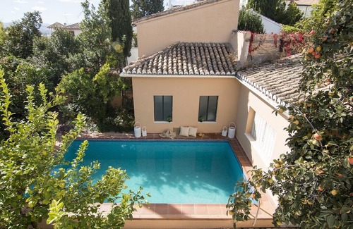 Albaicin Apartment | Exclusive 4BR Villa.Private pool over Alhambra in Granada