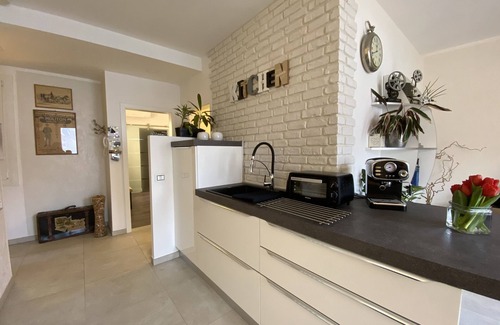 Limone sul Garda Apartment | EXCLUSIVE 65M2 APARTMENT BOUGANVILLE FRONT LAKE BALCONY