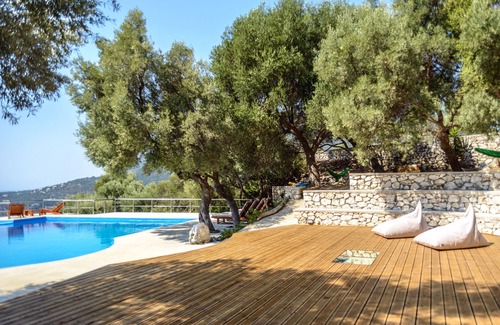 Sivota Villa | Exclusive and luxuriant private peninsula property, unique villa, pool and views