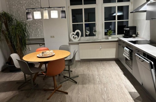 Plauen Apartment | Exclusive apartment, 136sqm, 4 bedrooms, max. 11 people, fully equipped
