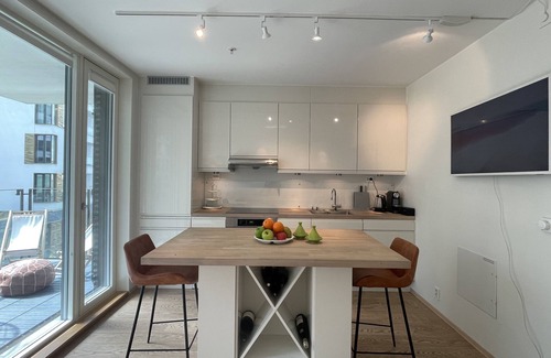 Tjuvholmen Apartment | Exclusive apartment, sea view to Oslo fjord, located on water in Oslo center