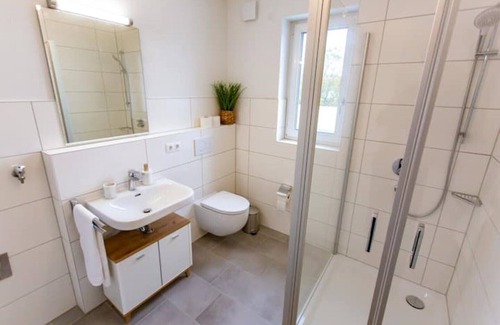 Mietersheim Apartment | Exclusive COZY 3-room penthouse with large roof terrace *near Europa Park*