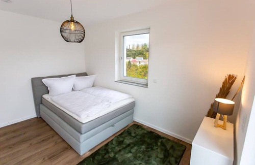 Mietersheim Apartment | Exclusive COZY 3-room penthouse with large roof terrace *near Europa Park*