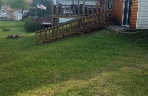 Long Lake House | Exclusive lake front property. Nothing but the ritz. Outdoor kitchen & hot tub.