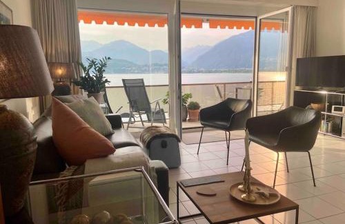 Gambarogno Apartment | Exclusive Lakeside Apartment with Amazing View