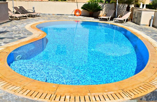 Polis Villa | Exclusive Luxury Villa - Private Sandy Beach -Infinity Pool -Hot Tub -Games Room