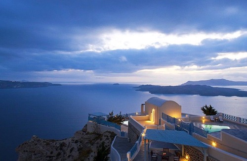 Santorini Villa | Exclusive Santorini Villa | Villa Aetheria| 2 Bedrooms | Private Pool & Hot Tub.