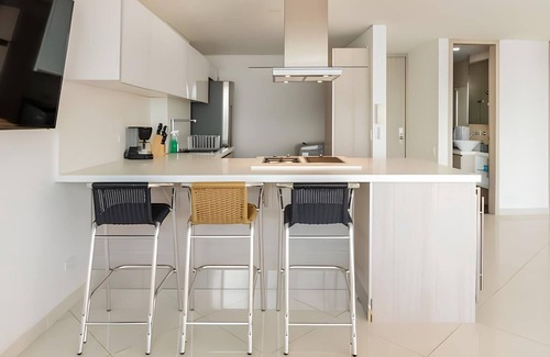 Bocachica Apartment | ¡exclusivo Apartamento de Lujo Frente al mar en Cartagena,ubicado en El Laguito!