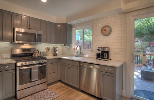 Durango House | Executive Rental Near Town and Trails - End Unit - Deck, Views, & Garage