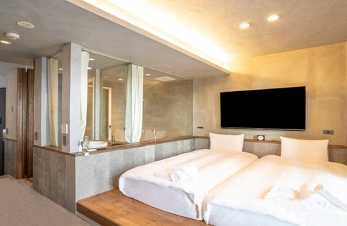 Nagaokakyo Hotel | Executive Twin with Extra Bed No Meals Eco Plan/Nagaokakyo Kyōto
