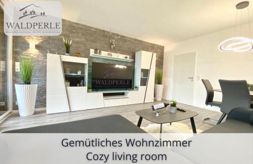 Schonach im Schwarzwald Apartment | Exklusives 5-Sterne Apartment Waldperle mit Indoor-Pool, Sauna, top Lage und Ausblick in die Natur, Hunde willkommen