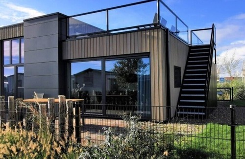 Enkhuizen House | Exklusives 6-personen Chalet Estel mit Großem, Eingezäunten Garten am Ijsselmeer