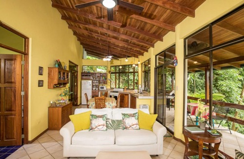 Quepos House | Exotic Escape to Rainforest Home with Pool, Gated, <10 Min To Beach, WiFi/AC
