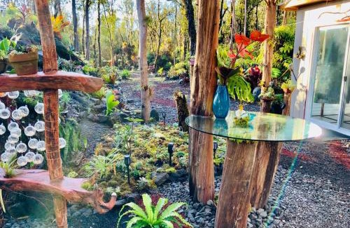 Mountain View House | Exotic Garden cottage at amazing volcano fissure