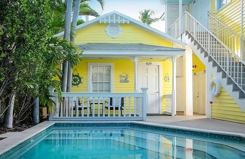 Uptown - Upper Duval House | Experience All Of What Key West Has To Offer! Beach Access, 3 Pools, Bar!