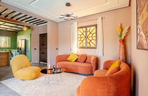 Sidi Abdallah Ghiat Villa | "Experience luxury in this beautiful Marrakech villa with a heated private