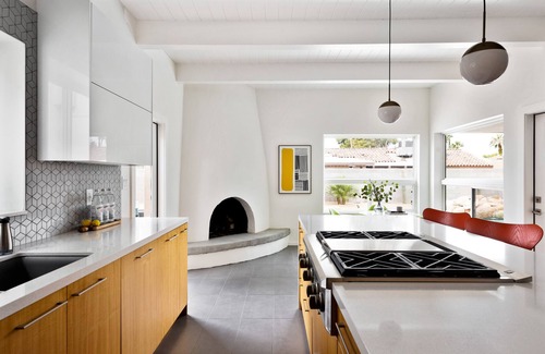Alhambra House | Experience MCM Bliss: Stylish Retreat w/Jetted Spa, Pool, and Full Amenities