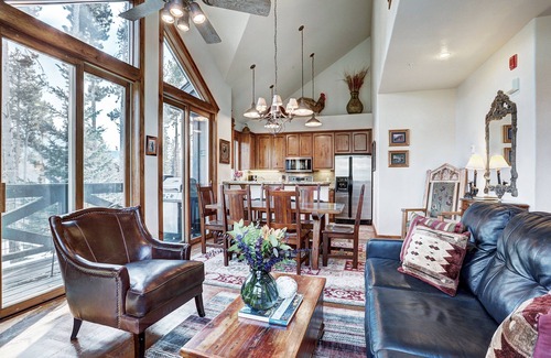 Four O'Clock House | Experience mountain living at its finest at Amber Sky townhome in Breckenridge!