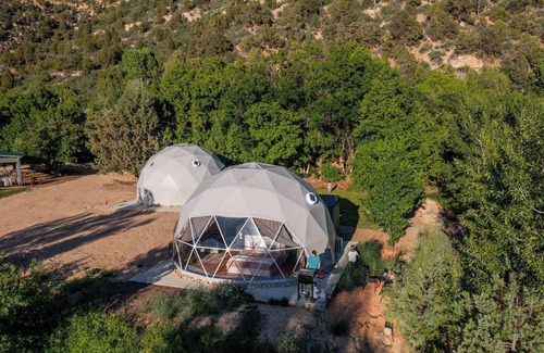 Glendale House | Experience Stargazing Bliss in Our New Dome Near Zion National Park!