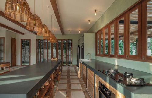 Cemagi House | Exquisite Bohemain 4-bdr modern nestled in the serene embrace of Seseh, Canggu.