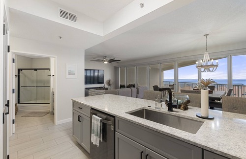 Four Mile Village Condo | Exquisite Condo - Steps to the Beach - Tops'l Tides 609