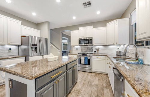 Terramar House | Exquisite home with firepit, game room, heated pool, pool spa, & putting green