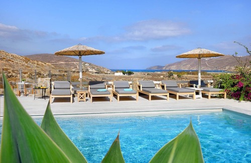 Klouvas Villa | Exquisite Mykonos Apartment | Myconian Penthouse | 2 Bedrooms | Terrace with.