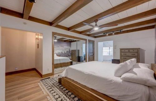 Incline Village Apartment | Extra Spacious 2BR Cabin w Office and Outdoor Deck