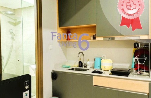 Jakarta Apartment | EXTRA WIDE 1BR Apartment Taman Anggrek Residence at Central City near 4 Mall with 5 Star Facility