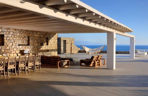 Mykonos Town Villa | Extravagant Mykonos Villa | 15 Bedrooms | Villa Cronus | Stunning Sea Views | Great for Larger.