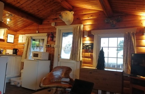 Bronaber Cabin | Eyri (Snowdonia) National Park self contained Norwegian Log Cabin
