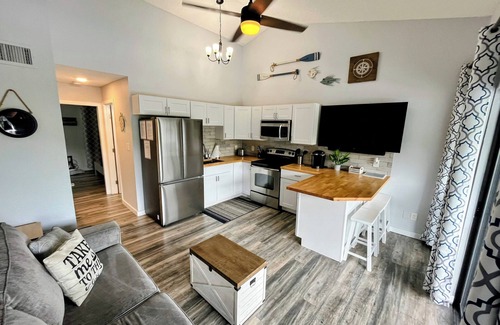 Osage Beach Condo | F Lakefront Condo Remolded Boat Slip, Patio Views, Sleeps 4, Pool, Kitchen WI-FI