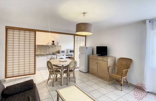 Lamalou-les-Bains Apartment | F2 Apartment in Lamalou, terrace, wifi, pets allowed, near center & spa