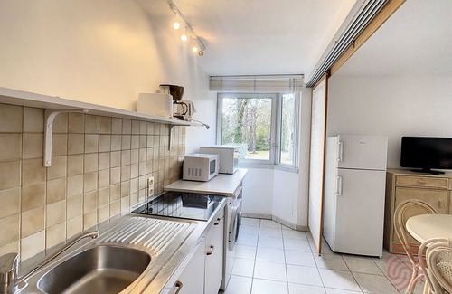 Lamalou-les-Bains Apartment | F2 Apartment in Lamalou, terrace, wifi, pets allowed, near center & spa
