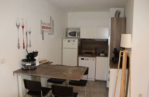 Port Marianne Apartment | F2 garage,terrace,wifi,near town hall/train station/richter