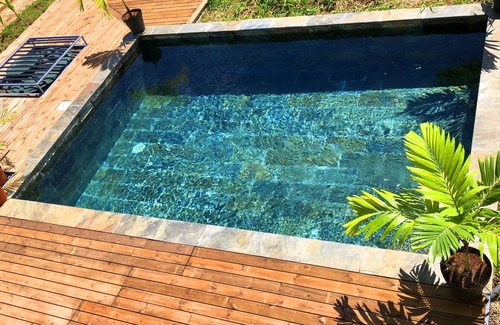 Tartane Apartment | F2 IXORA (TI ZWÉZO PARADI) - sea view - SPA - heated SWIMMING POOL - 9 min from the sea