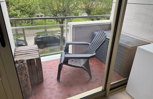 Le Touquet-Paris-Plage Apartment | F3 apartment with balconies, domaine de l'hermitage