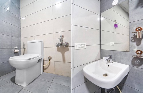 Vyalikaval HBCS Layout Hotel | FabHotel Ellegant Inn