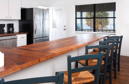 Tybee Island Villa | Fabulous ocean front panoramic view screened porch WIFI pet friendly, grilling
