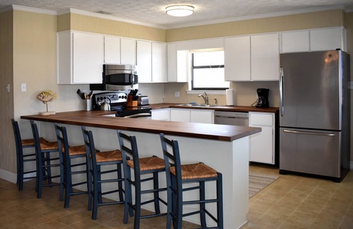 Tybee Island Villa | Fabulous ocean front panoramic view screened porch WIFI pet friendly, grilling