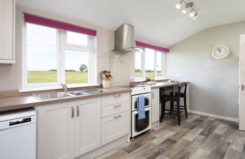 Belford Cottage | Fabulous outlook over fields towards Lindisfarne