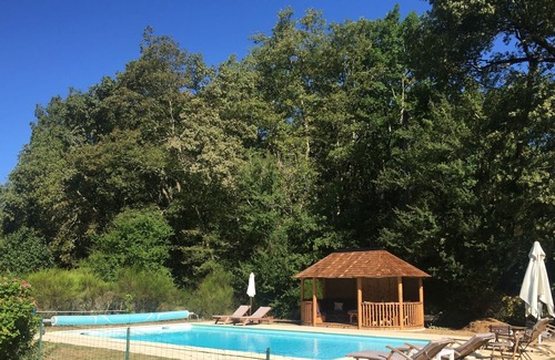 Campagnac-les-Quercy House | Fabulous typical perigordine house with large fenced heated pool and huge garden