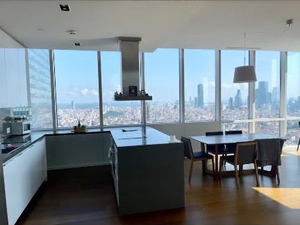 Mecidiyekoy Apartment | Fabulous two bedroom apartment on the high floor