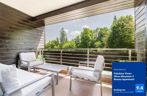 Poiana Brasov Apartment | Fabulous Views Silver Mountain 3 Rooms Apartment