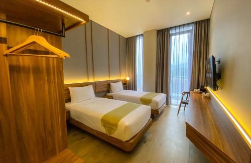 Hargomulyo Hotel | Facade Hotel by Azana